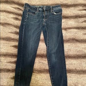 American Eagle Outfitters Dark Wash Super Skinny